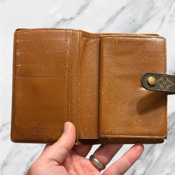 Louis Vuitton Monogram Porte Monnaie Billets Viennois Kisslock Compact Wallet - Picture 6 of 12